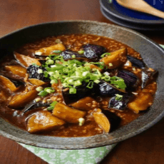 茄子マーボー豆腐