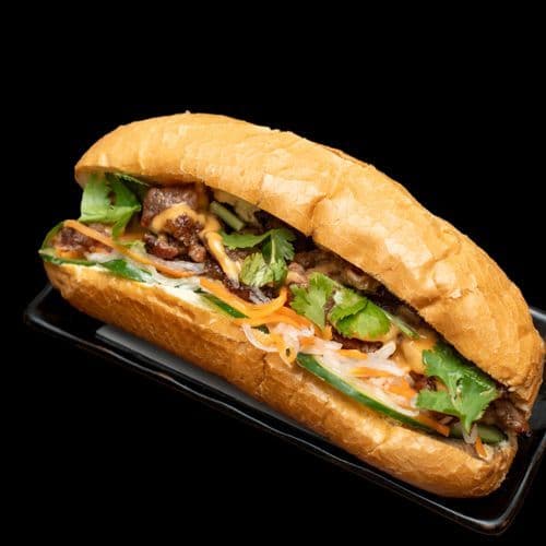 Bánh mì thịt heo nướng