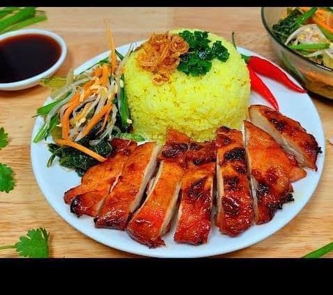 Roasted Chicken Rice