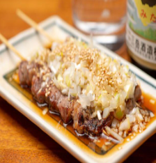 豚ハラミネギポン酢