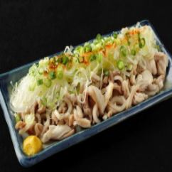 豚ガツネギポン酢